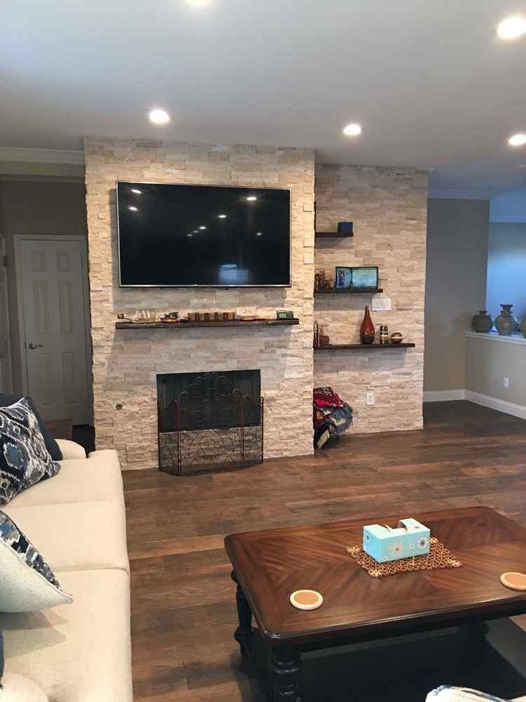 Stone Flooring & Fireplace Installation in Tomball TX